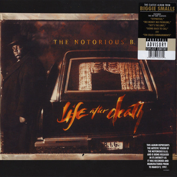 Image of Front Cover of 3xLP - NEW/NEW - THE NOTORIOUS B.I.G, Life After Death (Bad Boy Records; 8122796070, UK 2017 Reissue, Insert), ,  - 1116369C