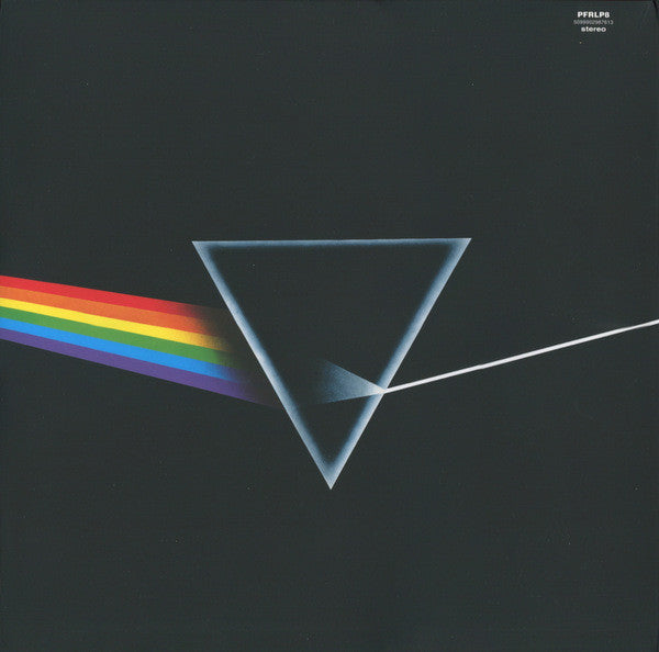 Image of Back Cover of LP - VG+/EX - PINK FLOYD, The Dark Side Of The Moon (Pink Floyd Records; PFRLP8, Europe 2016 Reissue, Gatefold, Black Inner, 2 Posters, 2 Stickers, 180 Gram Vinyl), ,  - 4346272S
