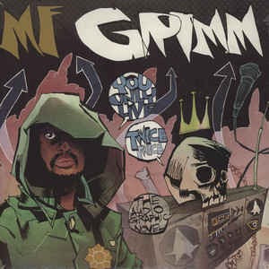 Image of Front Cover of LP - VG+/VG - MF GRIMM, You Only Live Twice: The Audio Graphic Novel (Day By Day Entertainment; DBD090LP, US 2010, Insert), ,  - 0946222S