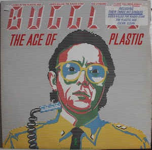 Image of Front Cover of LP - VG+/VG+ - BUGGLES, The Age Of Plastic (Island Blue - Night And Day; ILPS 9585, UK 1980, Laminated Sleeve, Inner), Cosmetic mark at tthe start of side two.,  - 1316262C