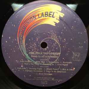 Image of Label Cover of LP - VG/VG+ - FOLK IMPLOSION, Dare to Be Surprised (Communion; COMM45, US 2000, CD Booklet and insert), Light corner bump and edge wear.,  - 2226381E