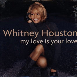 Image of Front Cover of 2xLP - VG/G+ - WHITNEY HOUSTON, My Love Is Your Love (Arista; 07822-19037, US 1998, Insert), Sleeve still in shrink but creased and with bruised corners. Discs have light marks and faint hairlines but close to VG.,  - 2816009C