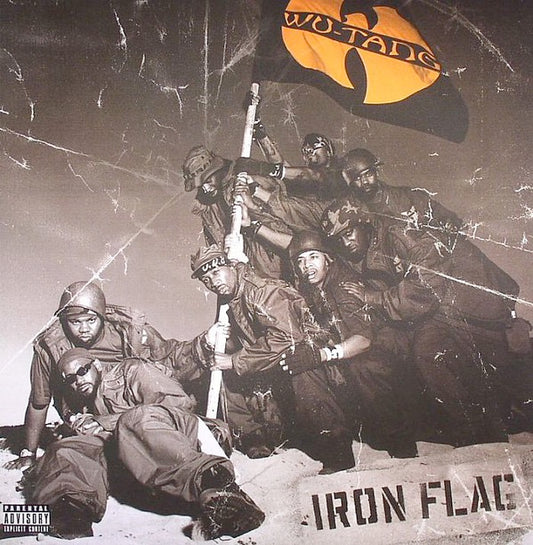 Image of Front Cover of 3614398C: 2xLP - WU-TANG CLAN, Iron Flag (Columbia; 88985438271, Europe 2017 Reissue, 2 Inners)   NEW/NEW