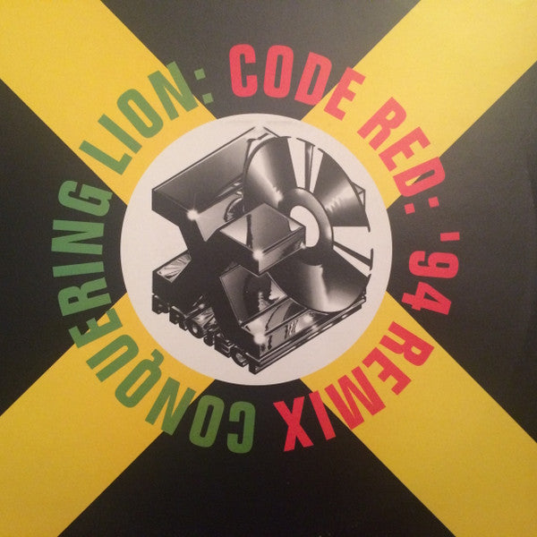 Image of Front Cover of 12" - VG/VG - CONQUERING LION ( CONGO NATTY/REBEL MC), Code Red ('94 Remix) / Code Red (Original Dub Plate Mix) (Mango; 12 MNG 821, UK 1994, Picture Sleeve), few light scuffs. faint edge wear to sleeve - sticker top right,  - 4046313S