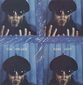 Image of Front Cover of 4314121C: LP - TOM  VERLAINE, Flash Light (Fontana; SFLP 1, UK 1987, Inner) Torn Inner  VG/VG