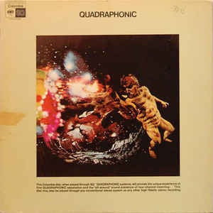 Image of Front Cover of LP - G+/VG - SANTANA, Santana III (Columbia; CQ 30595, US 1972, Quadraphonic), Sleeve has pen mark on front, sticker and ringwear.,  - 3826145E