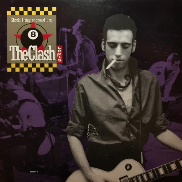 Image of Front Cover of 12" EP - VG/VG+ - THE CLASH / BIG AUDIO DYNAMITE II, Should I Stay Or Should I Go / Rush (Columbia; 656667 6, Europe 1991, Picture Sleeve, Cat No. on lower front cover), A couple of very light hairlines only. ,  - 4426025E