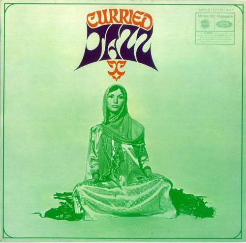 Image of Front Cover of 5124017E: LP - THE INDO-BRITISH ENSEMBLE, Curried Jazz (MFP; 1307, UK 1969, Flipback Sleeve)   VG/VG