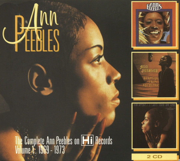 Image of Front Cover of 4915369C: 2xCD - ANN PEEBLES, The Complete Ann Peebles On Hi Records Volume 1: 1969 - 1973  (Hi; HEXD55, UK 1996, Card Slipcase with Jewel Case inside)   VG+/VG+