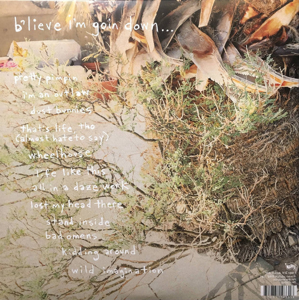 Image of Back Cover of 2xLP - EX/EX - KURT VILE, B'Lieve I'm Goin Down... (Matador; OLE-1033-1, US 2015, Gatefold, 2 Inners), ,  - 1846122S