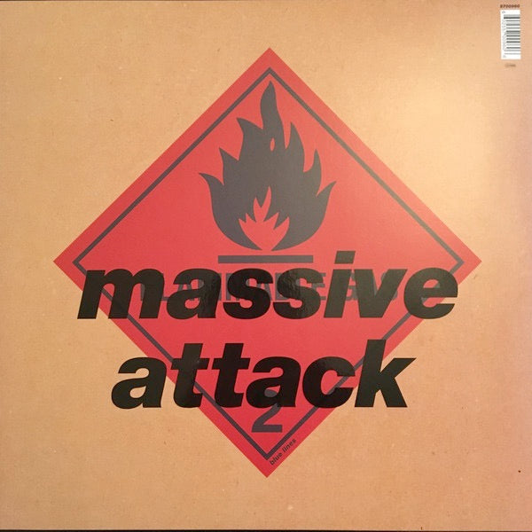 Image of Front Cover of LP - VG+/VG+ - MASSIVE ATTACK, Blue Lines (Virgin / Wild Bunch; 5700960, Europe 2016 Reissue, Picture Sleeve, Inner, 180 Gram Vinyl), ,  - 2846231S