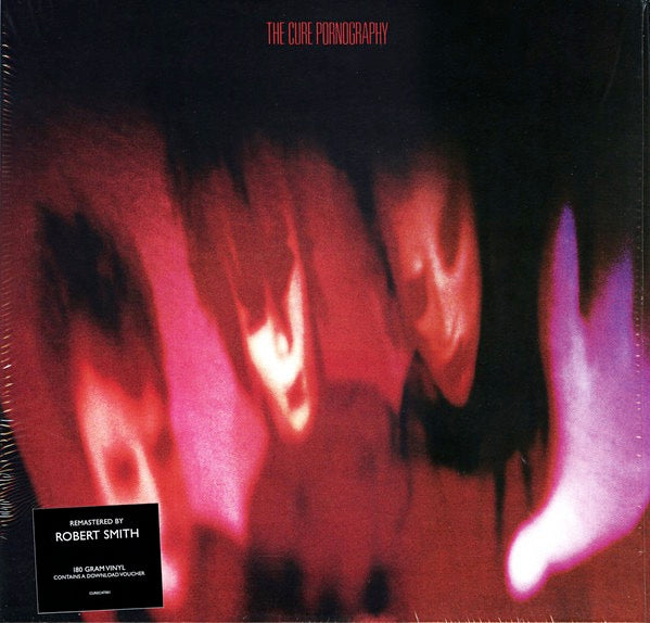 Image of Front Cover of 1834097E: LP - THE CURE, Pornography (Fiction; 0602547875471, UK 2022 Reissue, Inner, 180 Gram Vinyl, 2022 Cut)   NEW/NEW