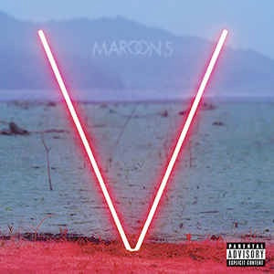 Image of Front Cover of 1614392C: LP - MAROON 5, V (222 Records; 00602547391070, Europe 2016 Reissue, Gatefold, Insert)   VG+/VG+