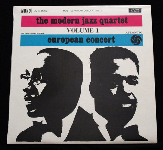 Image of Front Cover of LP - VG/VG - THE MODERN JAZZ QUARTET, European Concert Vol 1 (London; LTZK15222, UK 1961), ,  - 2526117E