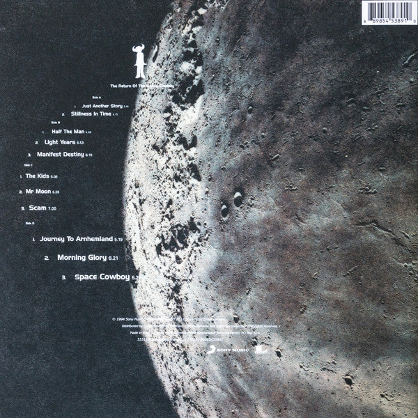 Image of Back Cover of 2xLP - NEW/NEW - JAMIROQUAI, Return Of The Space Cowboy (Sony; 88985453891, Europe 2017 Reissue, Gatefold, 2 Inners & Insert), ,  - 6056058S