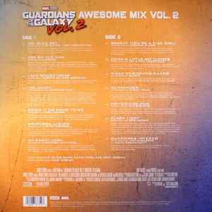 Image of Back Cover of LP - VG+/VG - VARIOUS ARTISTS, Guardians Of The Galaxy - Awesome Mix Vol. 2 (Marvel; 0050087373528 , Europe 2017), ,  - 3816311C
