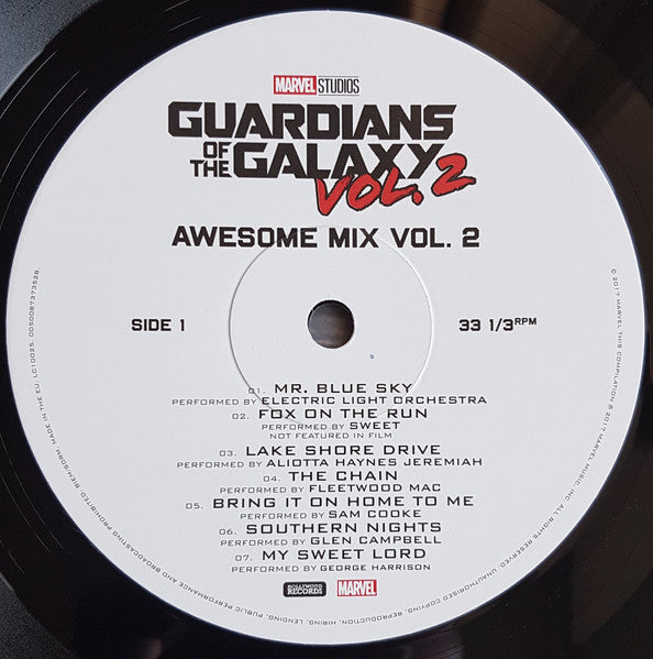 Image of Label Cover of LP - VG+/VG - VARIOUS ARTISTS, Guardians Of The Galaxy - Awesome Mix Vol. 2 (Marvel; 0050087373528 , Europe 2017), ,  - 3816311C