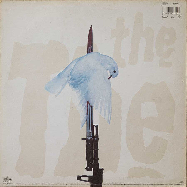 Image of Back Cover of LP - VG/VG - THE THE, Mind Bomb (Epic; 463319 1, Europe 1989, Inner, No Poster), Strong VG Throughout,  - 2516391C