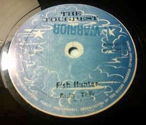 Image of Front Cover of 12" - /G - JUNIOR MARSHALL / RICKY TUFFY, Willy Red / Fish Hunter (The Toughest; , Jamaica 1983), Record very marked and lightly fogged, plays with some surface noise. Labels written on all over in pen and marker,  - 2216477C