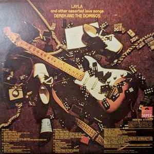 Image of Back Cover of 2xLP - VG/G+ - DEREK AND THE DOMINOS (ERIC CLAPTON), Layla And Other Assorted Love Songs (Polydor; 2625 005, UK 1970, Unlaminated Gatefold, 'Side 1' etc. on left side of labels. ), Light marks and hairlines. ,  - 2716376C