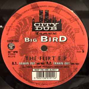 Image of Front Cover of 4425097E: 12" EP - BIG BIRD, The Flirt E.P (Ace of Clubs; CDUB 005, UK 1997, Plain Sleeve)   /VG