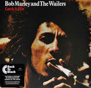 Image of Front Cover of LP - NEW/NEW - BOB MARLEY AND THE WAILERS, Catch A Fire (Island; 5360068, Europe 2015 Reissue), , It is nearly impossible to imagine a time when reggae was not part of the cultural currency. Though Bob Marley and the Wailers cannot be said to have invented the style, they certainly brought it to the world stage, and this album was the torch that lit the way. 'Catch A Fire 'hit with the force of a revelation when it was released in 1973, and though Chris Blackwell tailored its sound w