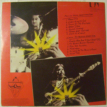 Image of Back Cover of 3824126E: LP - DR. FEELGOOD, As It Happens (United Artists Records; UAK 30239, UK 1979, Inner, with bonus 7" EP) Missing the EP. Creases and dented corners on sleeve. Vinyl has light marks.  VG/VG