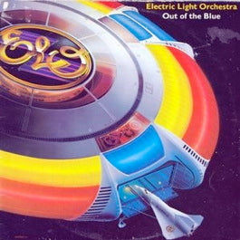 Image of Front Cover of 4644399S: 2xLP - ELO - THE ELECTRIC LIGHT ORCHESTRA, Out Of The Blue (Jet; UAR100, UK 1977, Gatefold, 2 Inners, No Poster) Light wear, strong VG.  VG/VG