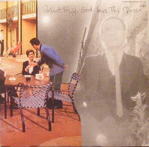 Image of Front Cover of 3245173S: LP - ROBERT FRIPP, God Save The Queen/ Under Heavy Manners (EG; EGLP105, UK 1980, Inner, Postcard) Still in opened shrinkwrap, old price sticker under shrinkwrap  VG+/VG+