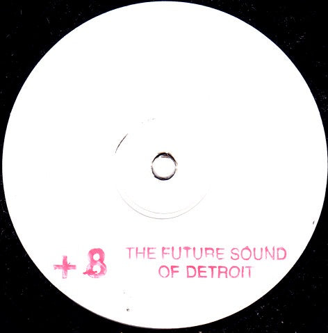 Image of Front Cover of 12" - /VG - CYBERSONIK / STATES OF MIND, Technarchy (Plus 8 Records; PLUS 8003, Canada 1990, White Label Promo - Stamped, Plain Sleeve), Strong VG, superficial marks only.,  - 2346107S