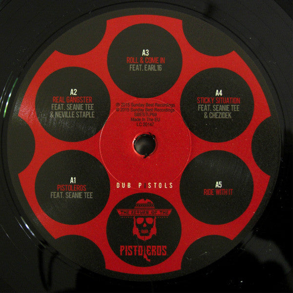 Image of Label Cover of LP - VG/VG+ - DUB PISTOLS, The Return Of The Pistoleros (Sunday Best Recordings; SBESTLP69, UK 2015), ,  - 4425061E