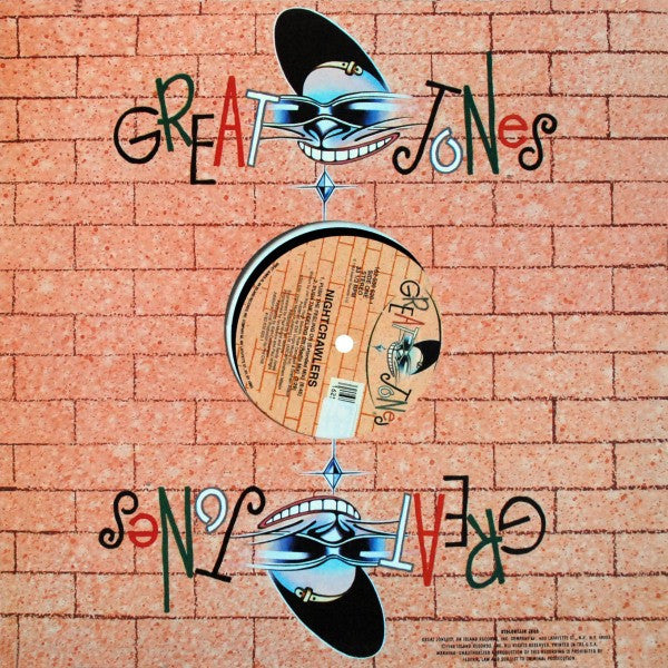 Image of Back Cover of 12" - VG+/VG+ - NIGHTCRAWLERS, Push The Feeling On (Great Jones; 162-530 620-1, US 1992, Company Sleeve), , Early 90s UK house classic, still played by UKG DJ's to this day! - 3946299S
