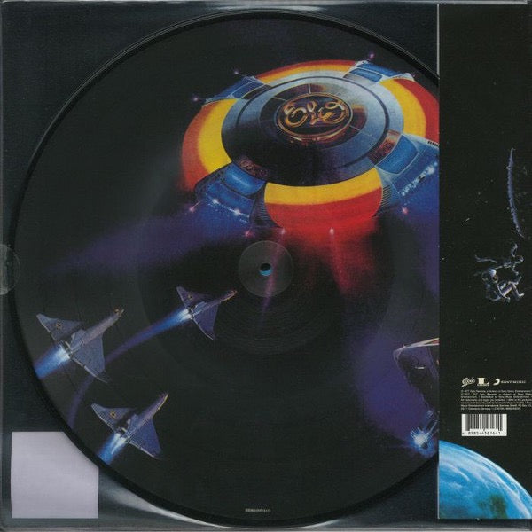 Image of Back Cover of 2xLP - VG+/VG+ - ELO - THE ELECTRIC LIGHT ORCHESTRA, Out Of The Blue (Sony; 88985456161, Europe 2017 Reissue, Stickered Plastic Sleeve, Picture Disc With OBI), ,  - 4216639C