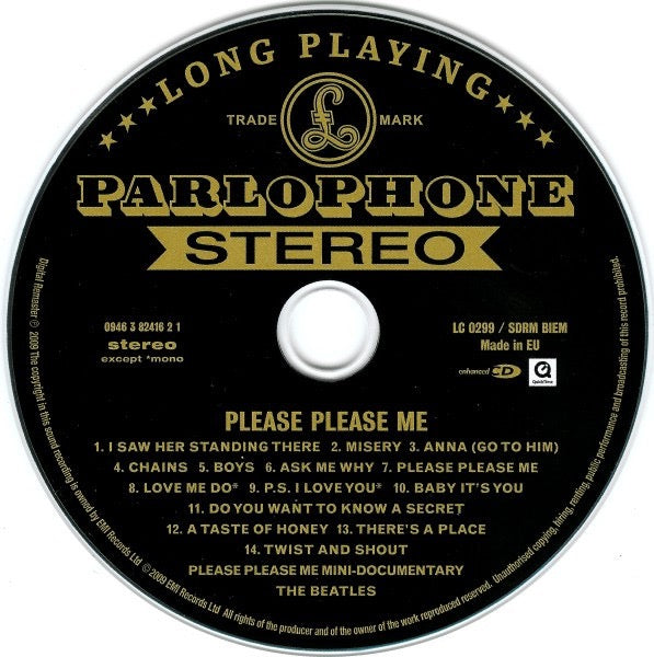 Image of Label Cover of 16xCD - VG/VG - THE BEATLES, The Beatles (Apple Records; 5099969944901, Europe 2009, Box Set With Card Outer, Stereo. With DVD), Light marks on discs but play fine. Slipcase has some wear. There is mild general wear to the cases but overall it's a reasonable copy,  - 2236115E