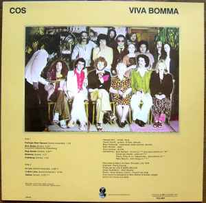 Image of Back Cover of 4844430S: LP - COS, Viva Boma  (Fluide Records  ; FLU-001, Belgium 2010 Reissue, Textured Sleeve, Insert, Limited Edition of 500, No Obi) Missing Obi  VG+/VG+