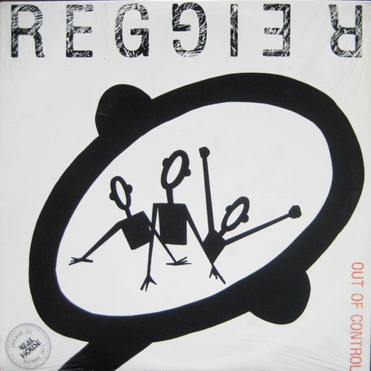Image of Front Cover of 12" - VG/VG+ - REGGIE R, Out Of Control (Real House Records; RHR 1001, US 1989, Picture Sleeve), ,  - 2146304S