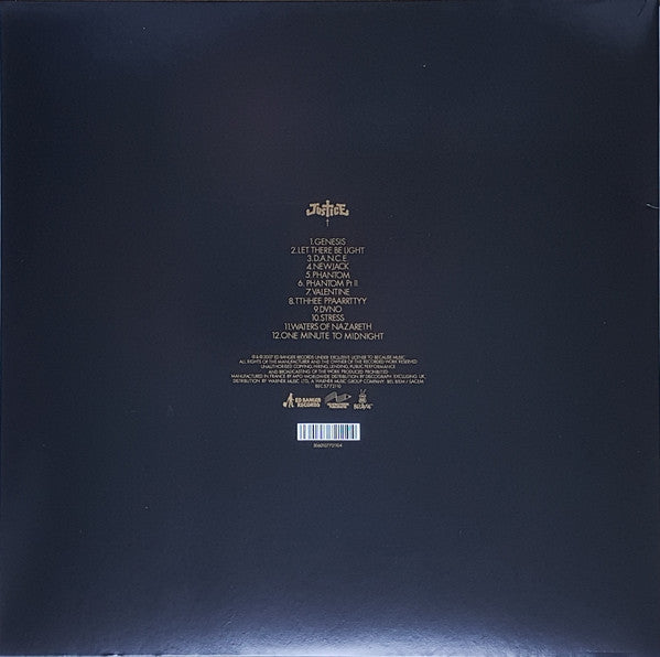 Image of Back Cover of 2xLP - NEW/NEW - JUSTICE, Cross ( ) (Ed Banger; BEC5772110, UK 2021 Reissue, Gatefold, 2 Inners), ,  - 3216359C