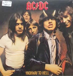 Image of Front Cover of LP - VG+/VG - AC/DC, Highway To Hell (Sony; 5107641, Europe 2009 Reissue, Inner), Light hairlines only. ,  - 1716436C