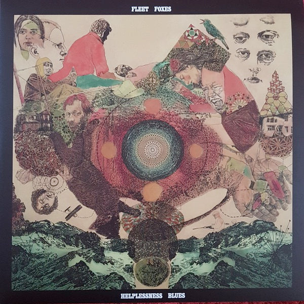 Image of Front Cover of 4914487C: 2xLP - FLEET FOXES, Helplessness Blues (Nonesuch; 0075597936070, UK 2017 Reissue, Gatefold, Poster)   NEW/NEW