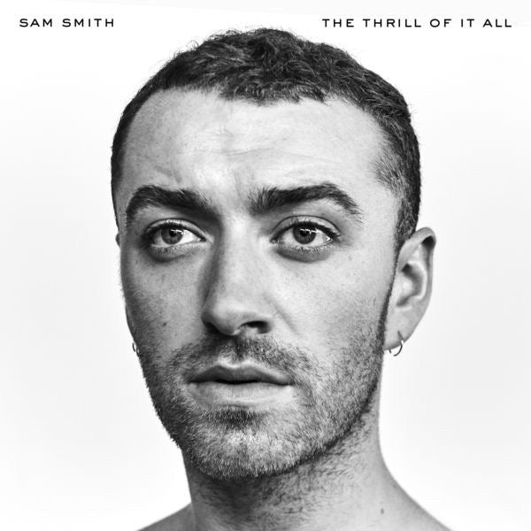 Image of Front Cover of 4114163C: LP - SAM SMITH, The Thrill Of It All (Capitol Records; B002750401 , US 2017, Inner, White Vinyl) Sleeve Creased  VG/VG+