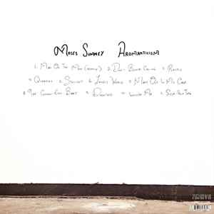 Image of Back Cover of LP - VG+/VG+ - MOSES SUMNEY, Aromanticism  (Jagjaguwar; JAG308, US 2017, Gatefold, Booklet & Inner), ,  - 2846218S