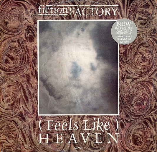 Image of Front Cover of 12" - VG/VG - FICTION FACTORY, (Feels Like) Heaven (CBS  Misprinted Timing; TA 3996, UK 1984, Hype Stickered Sleeve), ,  - 2616415C