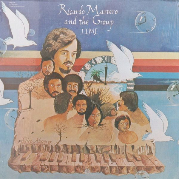 Image of Front Cover of 4514487C: LP - RICARDO MARRERO AND THE GROUP, Time (Vaya; JMVS-64, US 1977, Pasteback Sleeve) Strong VG across the board. Light surface/ring wear to sleeve. Some light marks to vinyl but plays great.  VG/VG