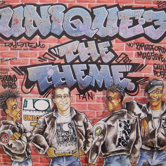 Image of Front Cover of 12" - VG/VG+ - UNIQUE 3, The Theme (10 Records; TENX 285, UK 1989, Picture Sleeve), ,  - 1946319S