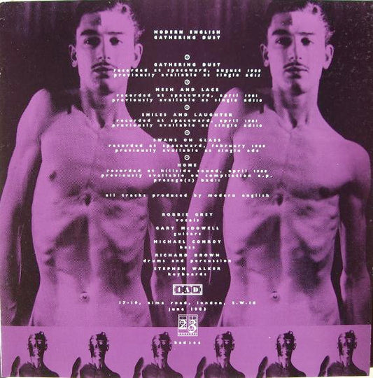 Image of Front Cover of LP - VG/VG - MODERN ENGLISH, Gathering Dust (4AD; BAD306, UK 1983), Edge wear,  - 2616272C