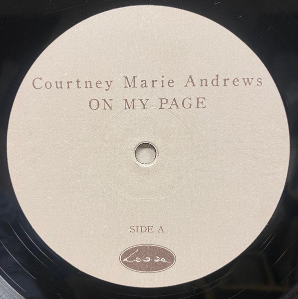 Image of Label Cover of LP - EX/EX - COURTNEY MARIE ANDREWS, On My Page (Loose; VJLP228, Europe 2017 Reissue, Inner, 180 Gram Vinyl), Opened Instore, Still In Stickered Shrinkwrap,  - 3746266S