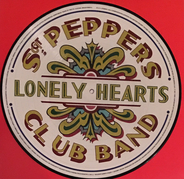 Image of Label Cover of LP - VG+/VG+ - THE  BEATLES, Sgt. Pepper's Lonely Hearts Club Band (Apple Records; 0602567098355, Europe 2017 Reissue, Die Cut Sleeve, Picture Disc, new stereo mix by Giles Martin), ,  - 3046197S