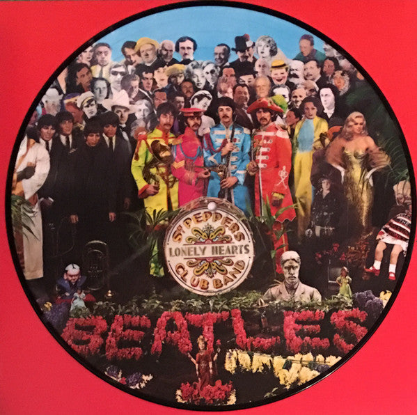Image of Front Cover of LP - VG+/VG+ - THE  BEATLES, Sgt. Pepper's Lonely Hearts Club Band (Apple Records; 0602567098355, Europe 2017 Reissue, Die Cut Sleeve, Picture Disc, new stereo mix by Giles Martin), ,  - 3046197S
