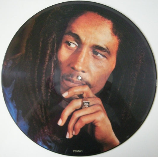 Image of Front Cover of LP - /G+ - BOB MARLEY AND THE WAILERS, Legend - The Best of Bob Marley and the Wailers (Island; PBMW1, UK 1984, Picture Disc), Lots of light marks to disc but plays fine.,  - 2416587C