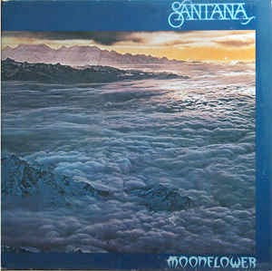 Image of Front Cover of 2xLP - VG+/VG+ - SANTANA, Moonflower (CBS; CBS 88272, UK 1977, Gatefold, 2 Inners), Hype Sticker on Sleeve, With Santana Inseret,  - 3926103E